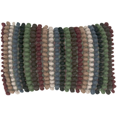 Pom Pom Lumbar Pillow
