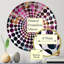 Elisabethe - Concentric Circles Decorative Mirror-2078992484