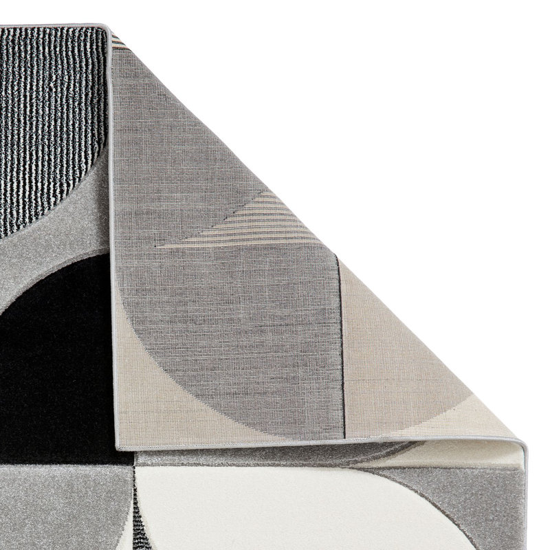 Matrix area rug Machine Woven Rectangle Grey, Rectangle 160 x 220cm