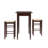 Tenney 2 - Person Four Leg Dining Set