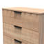 Besmir 77cm W 3 - Drawer Chest of Drawers-2008714445