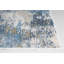 Tapis de couloir moderne bleu et abstrait-414707348