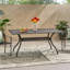 Table de patio rectangulaire-1104431281