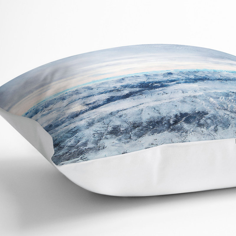 Square Throw Cushion, White, 40cm H x 40cm W x 15cm D