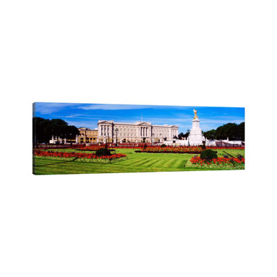 Buckingham Palace, City of Westminster, London, England, United Kingdom 1 Piece Wrapped Canvas Panoramic Wall Art