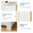 Tilt Out Trash Can Cabinet Wooden with Negative Ion and Deodorizing Kitchen Trash Bin Laundry Sorter-101041970