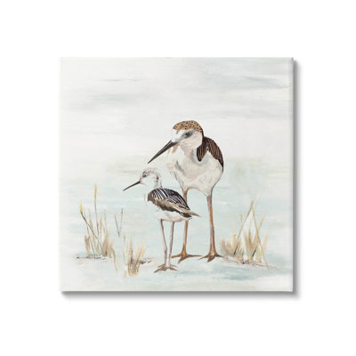 " Sandpipers Duo Coastal Beach Bird " by Patricia Pinto