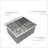 Durable Stainless Steel Drop-In Laundry Utility Sink with Deep Single Bowl and Complete Installation Kit