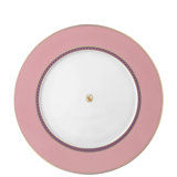 Swarovski Signum - Dinner Plate 11 1/2 In Rose Pink