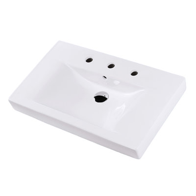 Spring 29.88'' L Bathroom Sink