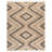 Euscebio Hand Woven Natural/Black Jute/Sisal Rug-1661221329