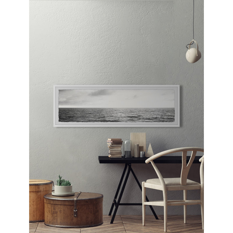 Voix de la mer - cadre photo, impression panoramique, H 10 po x l 30 po