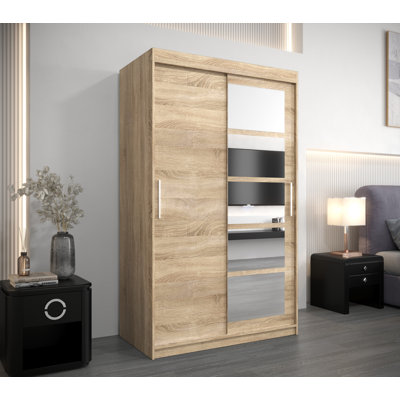 Aaheli 2 Door Manufactured Wood Wardrobe