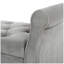 Banc de rangement à accoudoirs roulés 57,5 po Jacqueline, polyester ciel neutre-1161046832