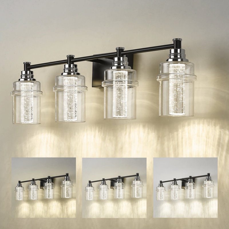 4 - Light Dimmable LED Vanity Light