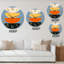 Oversized Minimal Geometric Compositions of Elementary Forms XXV Wall Clock-59914144