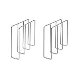 Rev-A-Shelf 596-10CR-52 Chrome U-Shaped Bakeware Cabinet Organizer (2 Pack)