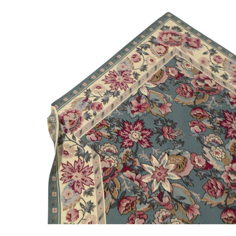 Handmade Wool Floral Area Rug