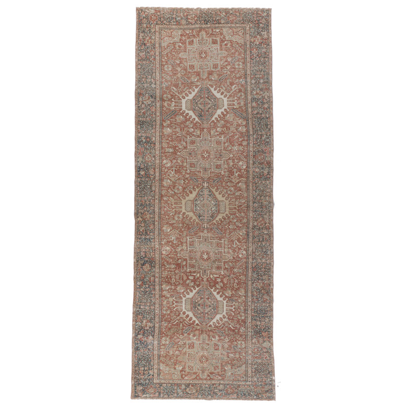 One-of-a-Kind 4'6 X 12'6 Hand Knotted Area Rug