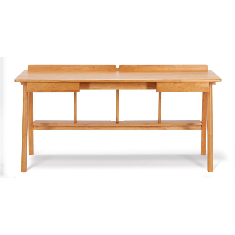 Bureau en bois massif 63 po Nasia
