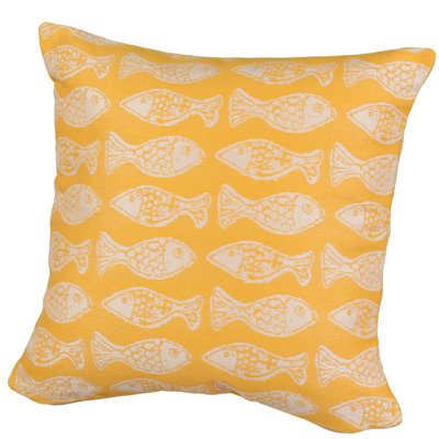  Fish Indoor/Outdoor Throw Pillow
