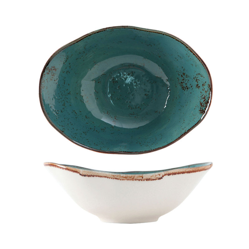 Connellsville 20 oz. Dining Bowl, Geode Azure Teal