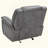 Upholstered Padded Arm Glider Recliner
