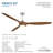 Pierce 65" Led Smart Ceiling Fan-116794810-116794813
