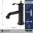 Single-Hole Single-handle Bathroom Faucet with Drain Assembly-87727955