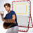 Baseball Pitchback Rebounder Net with Adjustable Angles for Practice