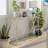 Hilkea 45.5'' Glass Top Console Table