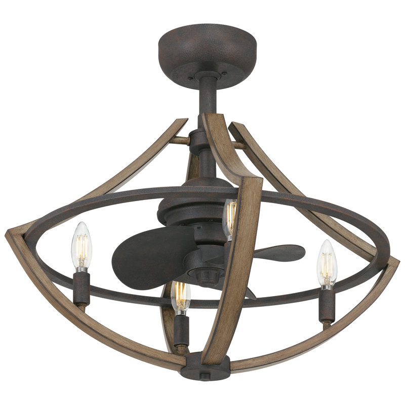 12'' Ceiling Fan with Light Kit