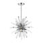 Lustre de sphère spoutnik 6 lumières Dewsbury