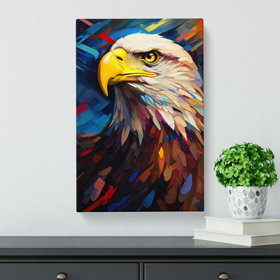 Eagle Orphism - Wrapped Canvas
