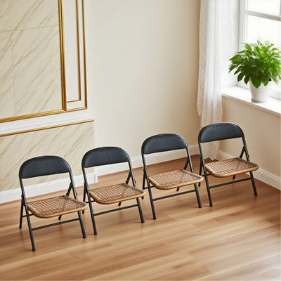 Rattan Chair Set Of 4