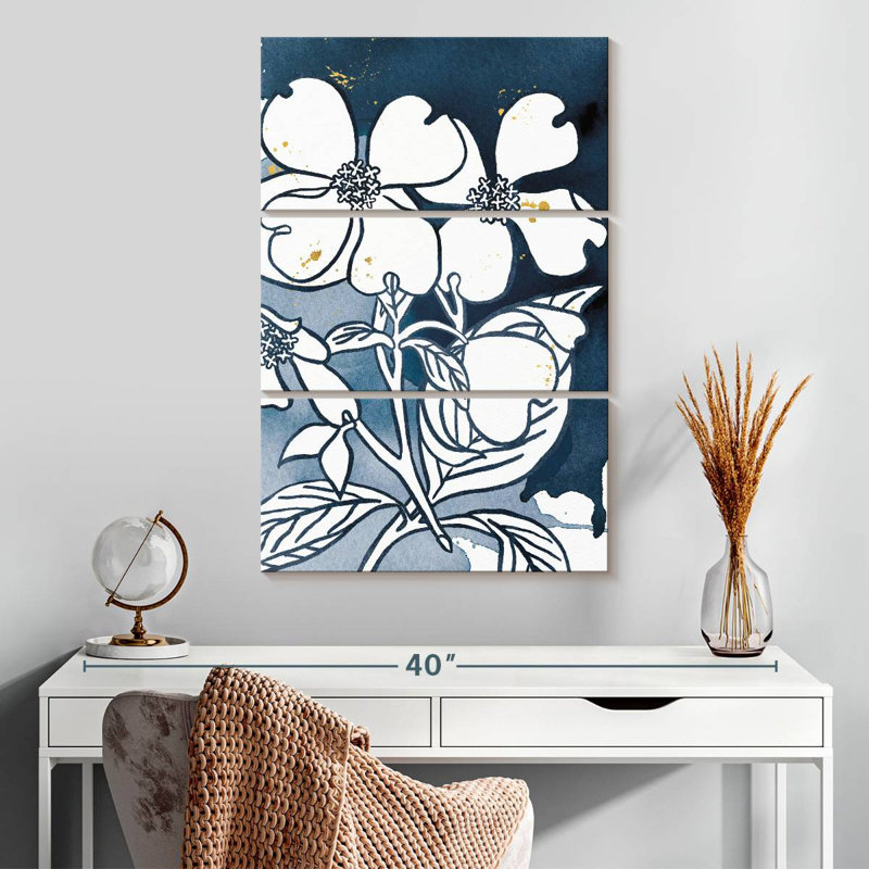Harnek Indigo Blooms III