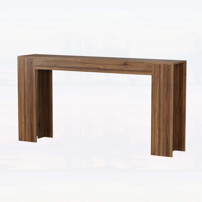 Farmhouse Sofa Table for Narrow Spaces