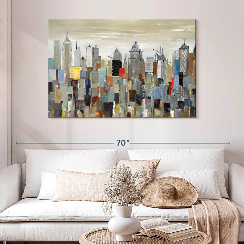Avery New York Skyline, 32" H x 48" W