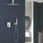 Topcraft 10-Inch Ceiling Mount Square Shower System With Rough-In Valve-114861674