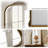 Fleur De Lis Living Resin Arched Wall Mirror with Beaded Accents -164708334-164708331