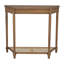 Console Carterlee Demilune avec tablette en canne-121786167