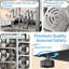 Carbon Steel Countertop / Cabinet Pot Rack