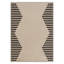 Tapis intérieur à rayures / avoine Aura