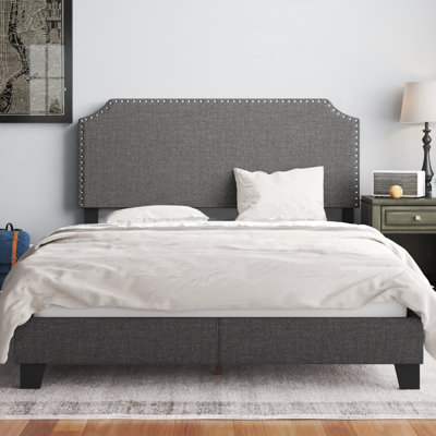 Three Posts™ Teen Upholstered Standard Bed & Reviews | Wayfair