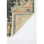 Tapis gris / or / corail en laine / coton noué à la main Capriola-1521489330