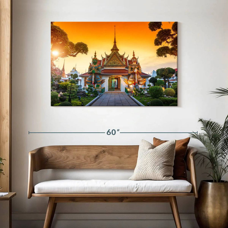 Adella Wat Arun Gate, 30" H x 45" W