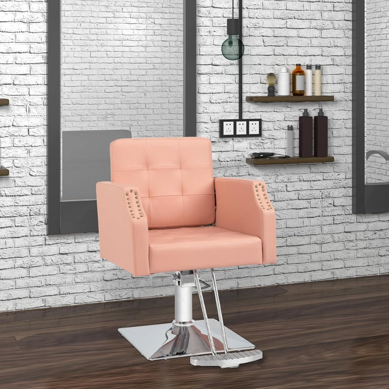 Fauteuil de massage en faux cuir, Similicuir rose