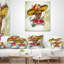 Crâne de Sombrero avec fleurs - coussin décoratif imprimé floral-29882118-29882121