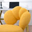 Chaise de bureau pivotante à 360 ° en tissu réglable en hauteur, cinq pour faciliter le déplacement, coussin éponge haute densité, conception ergonomique, capacité de mobilité de 220 lb,