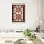 Midnight Damask Canvas Floral & Botanical Print by Oliver Gal, Black Frame, 10 x 15-286661162-518046517